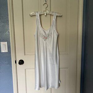 Vintage Val-Mode Wedding Lingerie Set - White / Pink - Medium